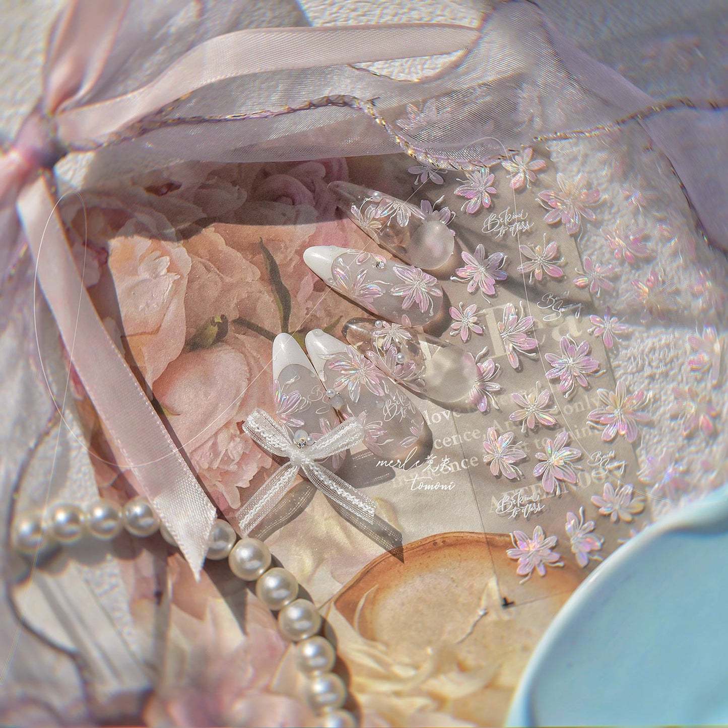 Hello Claws | Spring Cherry Flower Nail Deco Sticker