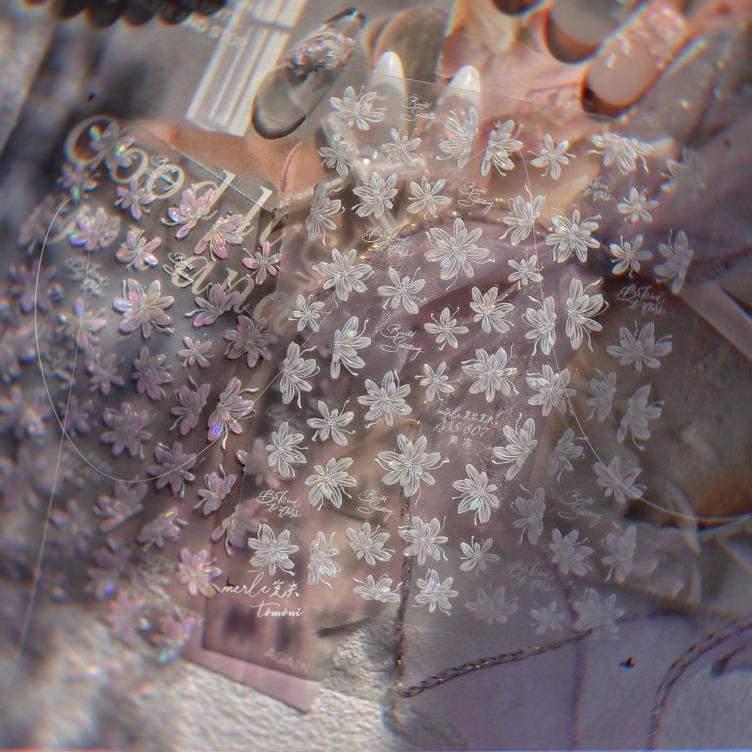 Hello Claws | Spring Cherry Flower Nail Deco Sticker