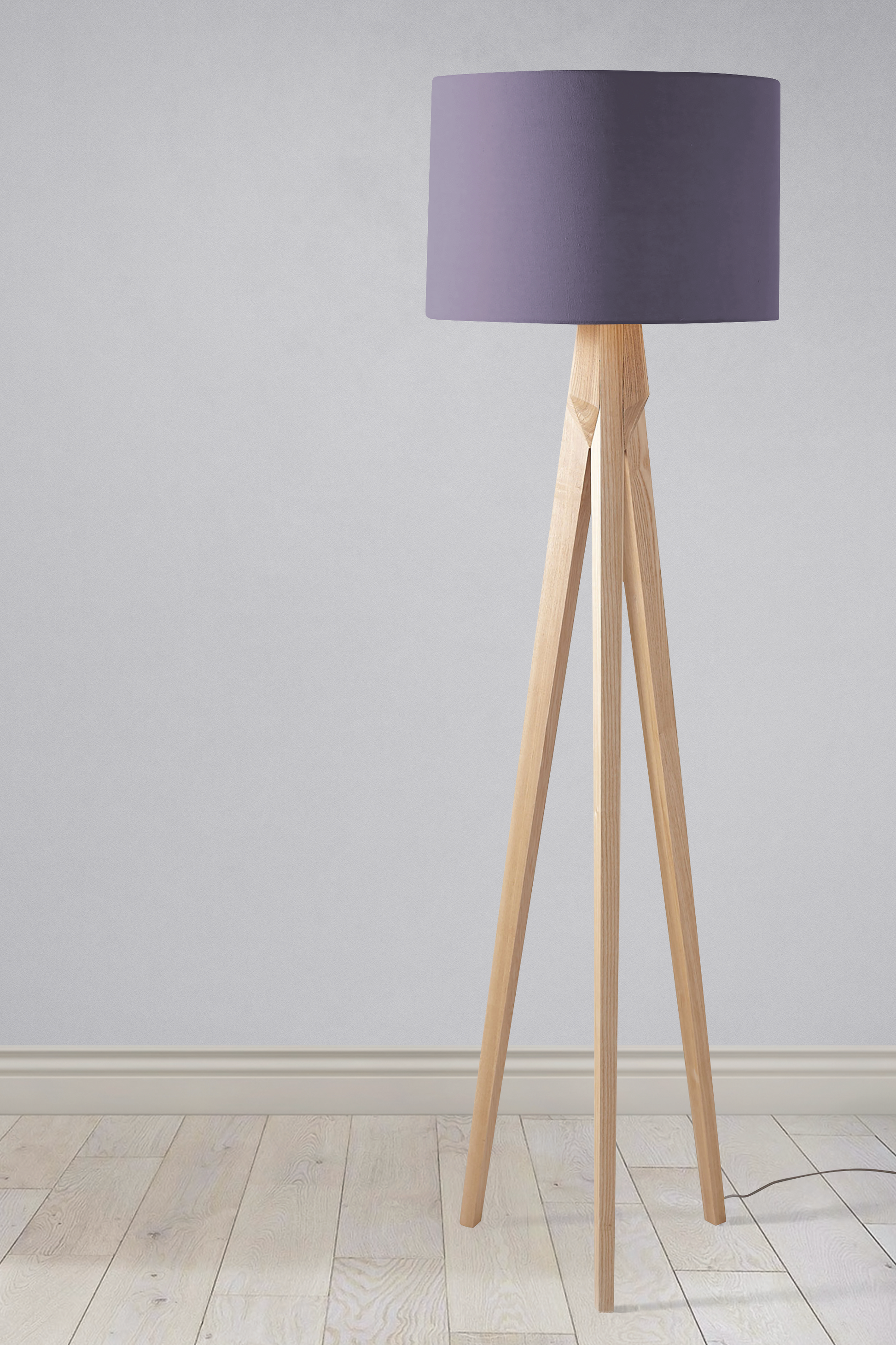 Plain Aubergine  Lampshade, Purple Ceiling or Table Lamp Shade