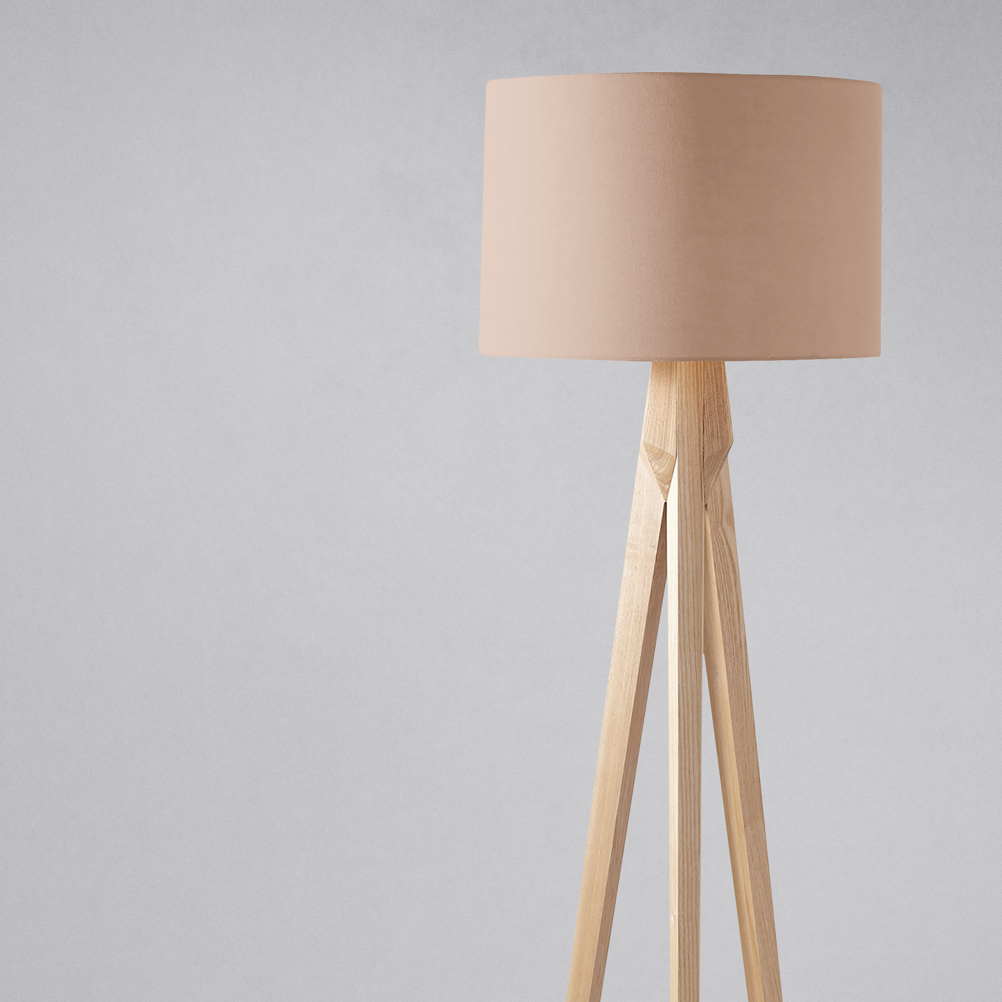 Plain Cappuccino Lampshade, Taupe Ceiling or Table Lamp Shade