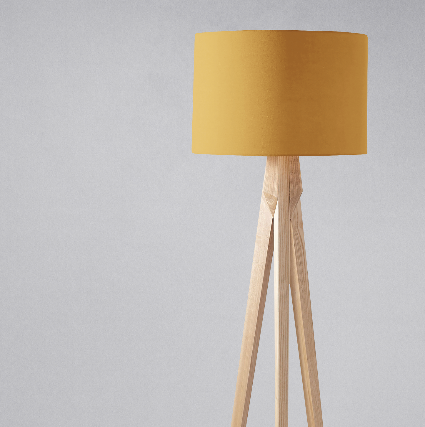 Plain Mustard Lampshade, Yellow Ceiling or Table Lamp Shade