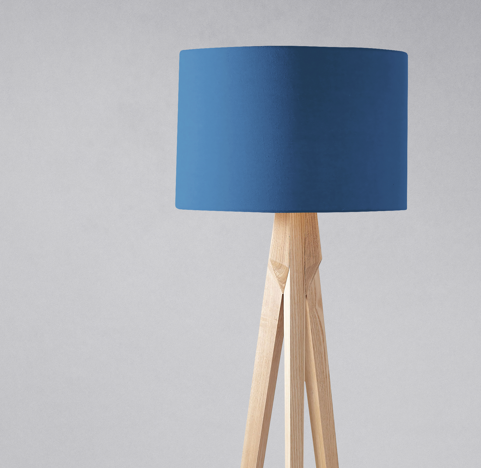Plain Night Blue Lampshade, Ceiling or Table Lamp Shade