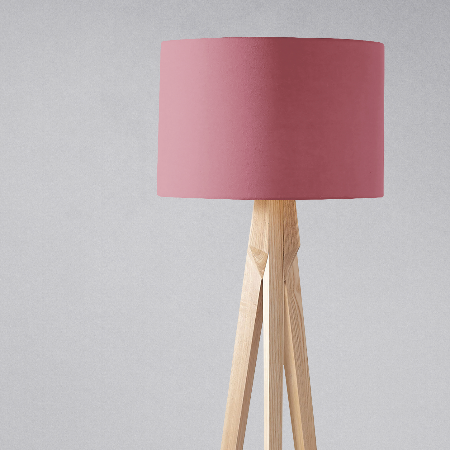 Plain Rosewood Lampshade, Pink Ceiling or Table Lamp Shade