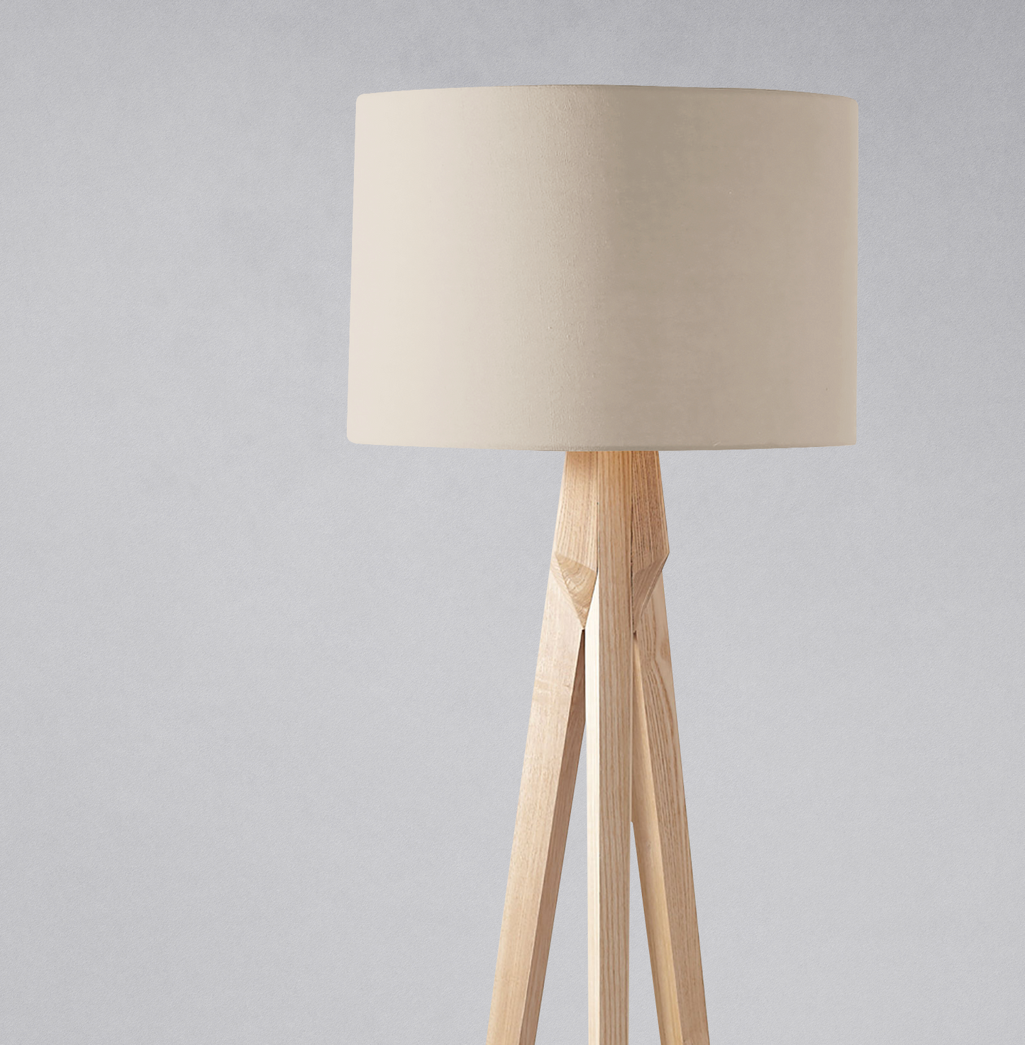 Plain Warm Sand Lampshade, Beige Ceiling or Table Lamp Shade