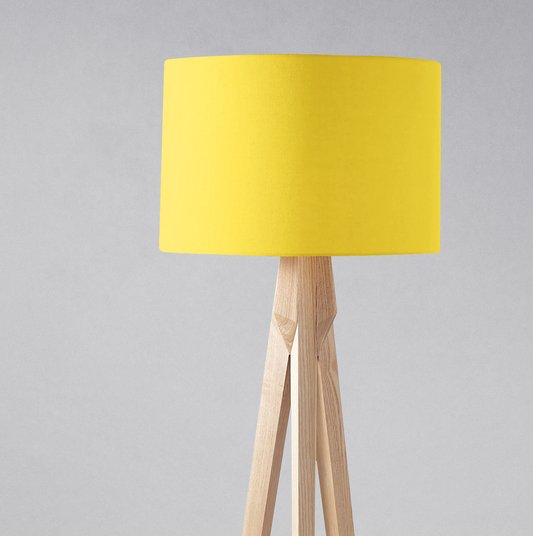 Plain Yellow Lampshade, Ceiling or Table Lamp Shade