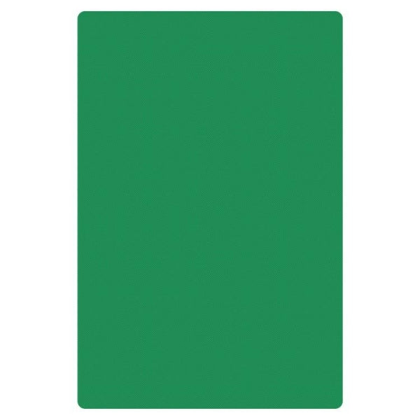 High Density Polyethylene Green Chopping Board 457x305x13mm
