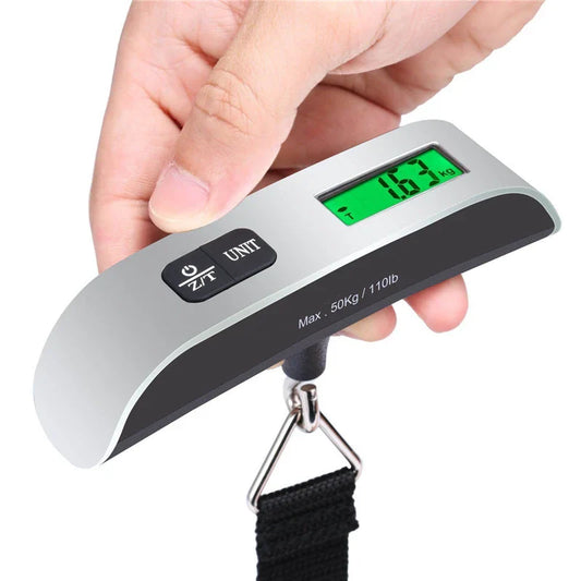 Portable Scale Digital LCD Display 110lb/50kg Electronic Bag Weight Balance Tools