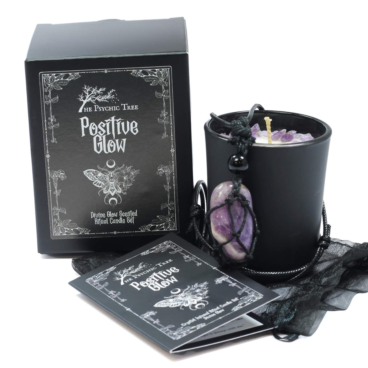 Crystal Infused Ritual Candles - The Complete Set