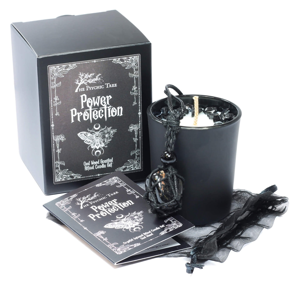 Crystal Infused Ritual Candles - The Complete Set