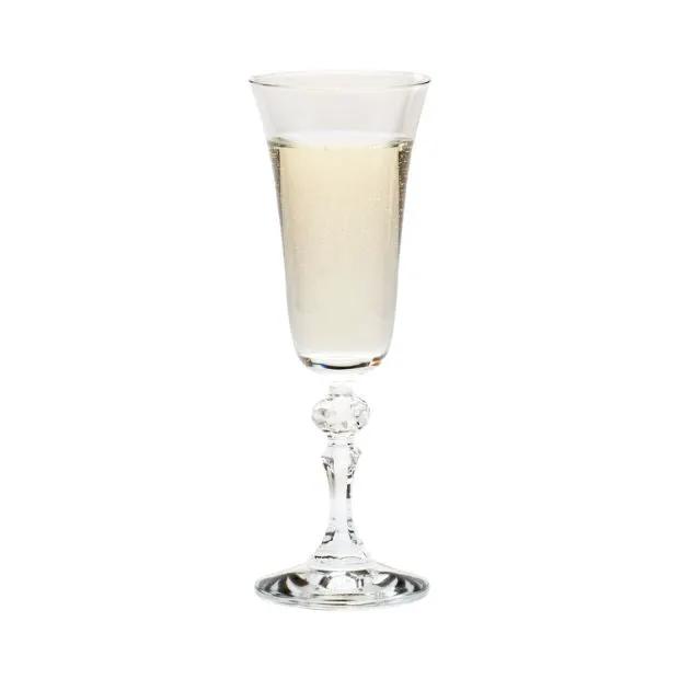 Krosno Krista Champagne Flutes - 150ml - Set of 6