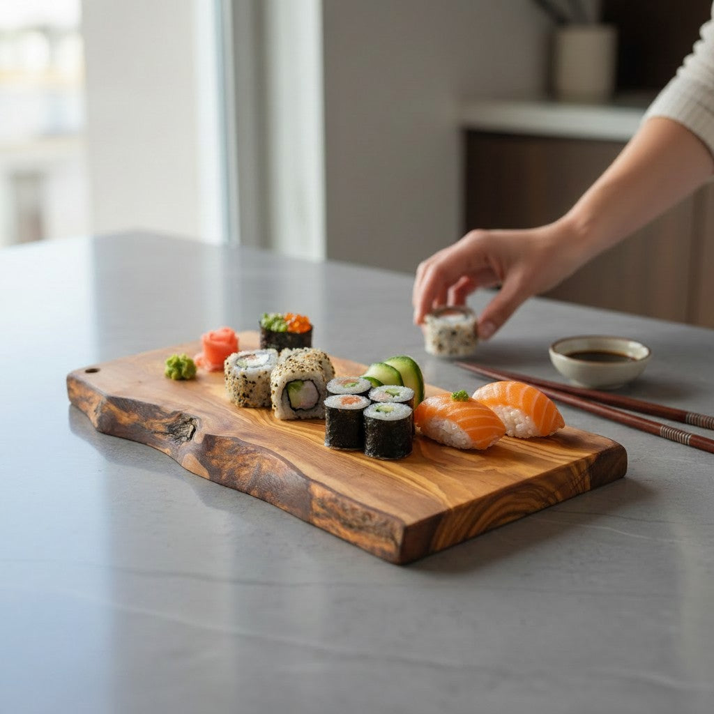 Olive Wood Natural cutting Board bundle 10pcs