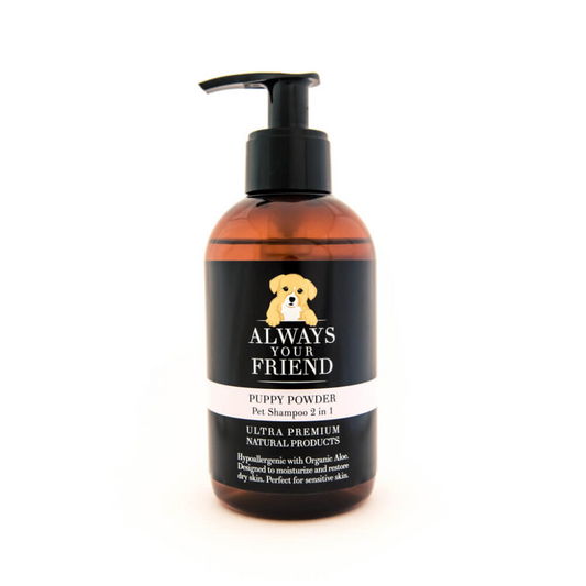 Always Your Friend Puppy Powder – 2-in-1 Shampoo and Conditioner (250ml)