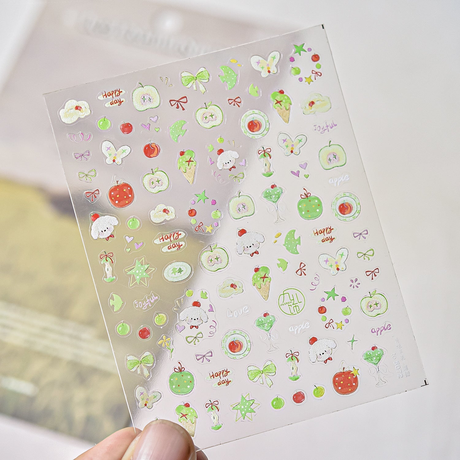 Hello Claws | Bear And Puppy Nail Deco Sticker