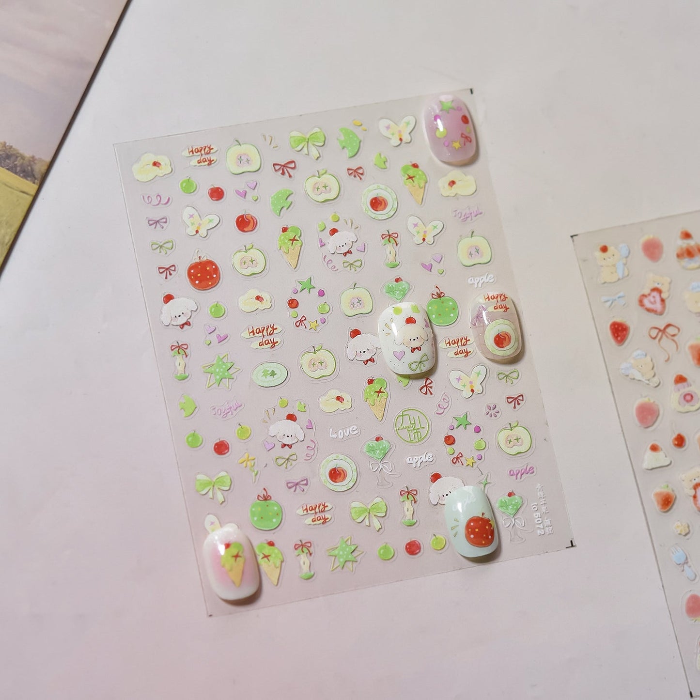 Hello Claws | Bear And Puppy Nail Deco Sticker