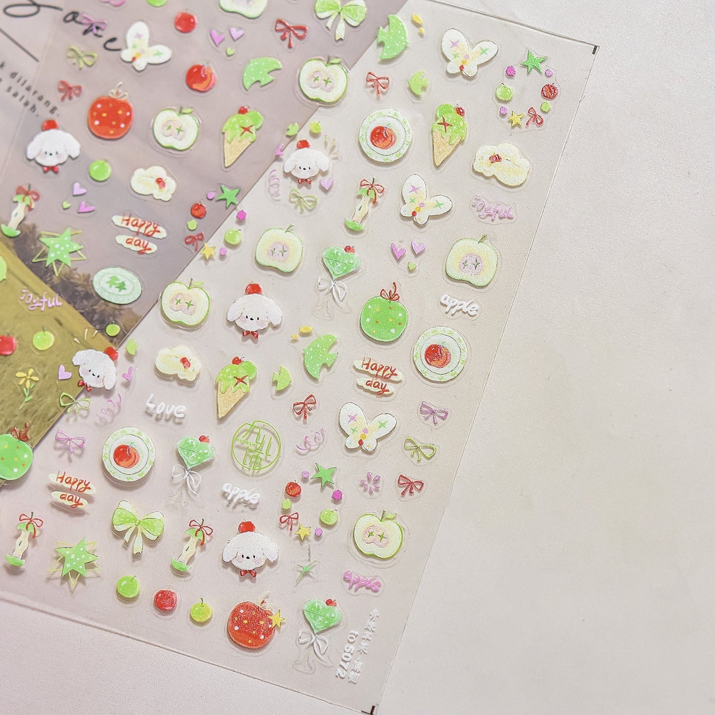 Hello Claws | Bear And Puppy Nail Deco Sticker