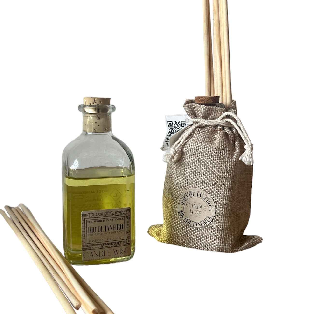 Rio de Janeiro Long Lasting Reed Diffuser | Tropical and Vibrant