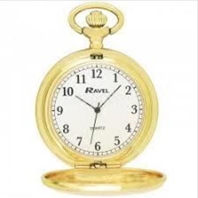 Ravel Ravel Plain Pocket Watch Gilt R1001.03