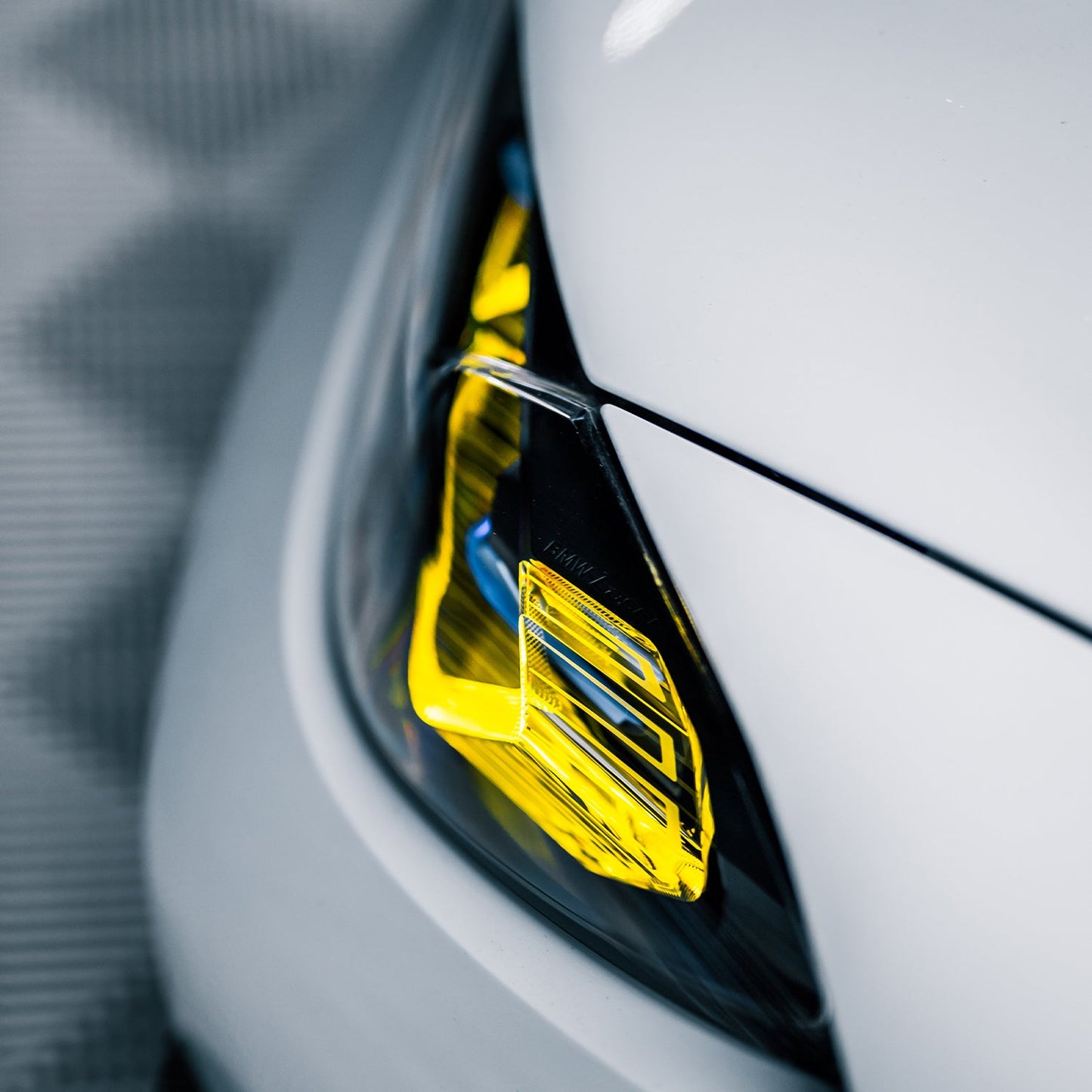 R44 BMW CSL Yellow Daytime Running Lights LED Module Set For BMW G80/G81 M3 & G82/G83 M4 (2021-2024)