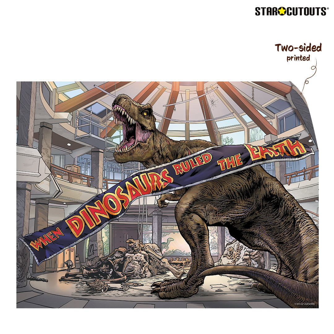 RD012 Jurassic Park Room Decoration Pack Activity Pack Cardboard Cut Out Height 40cm