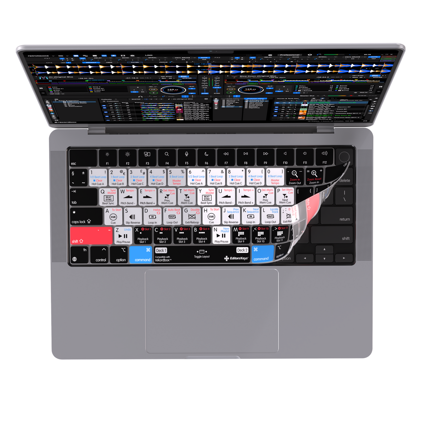 RekordBox Keyboard Covers for MacBook Pro