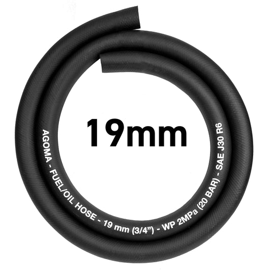 Rubber 19mm Braided Fuel, Oil Hose SAE J30 R6 for Pipe and Water Fitting