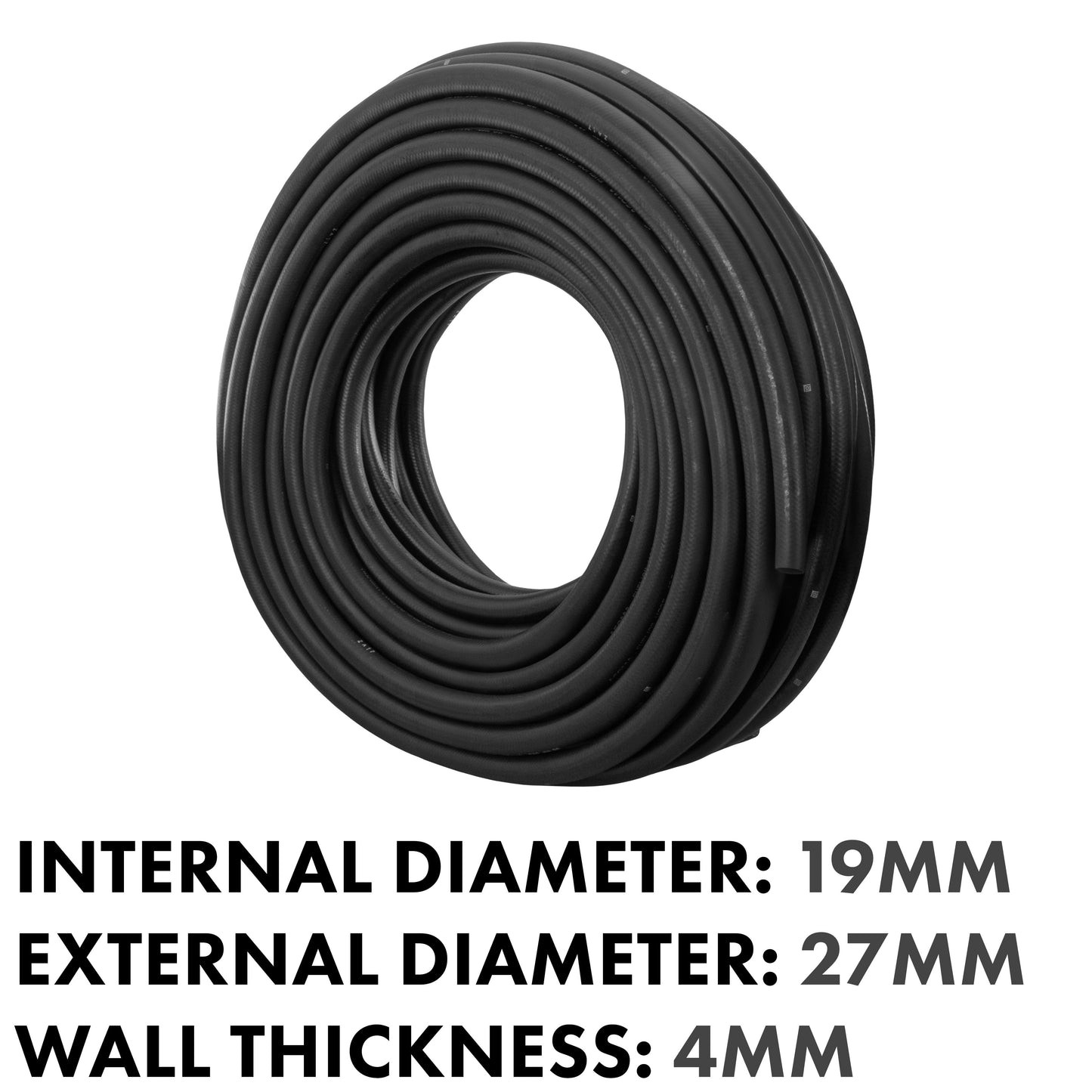 Rubber 19mm Braided Fuel, Oil Hose SAE J30 R6 for Pipe and Water Fitting
