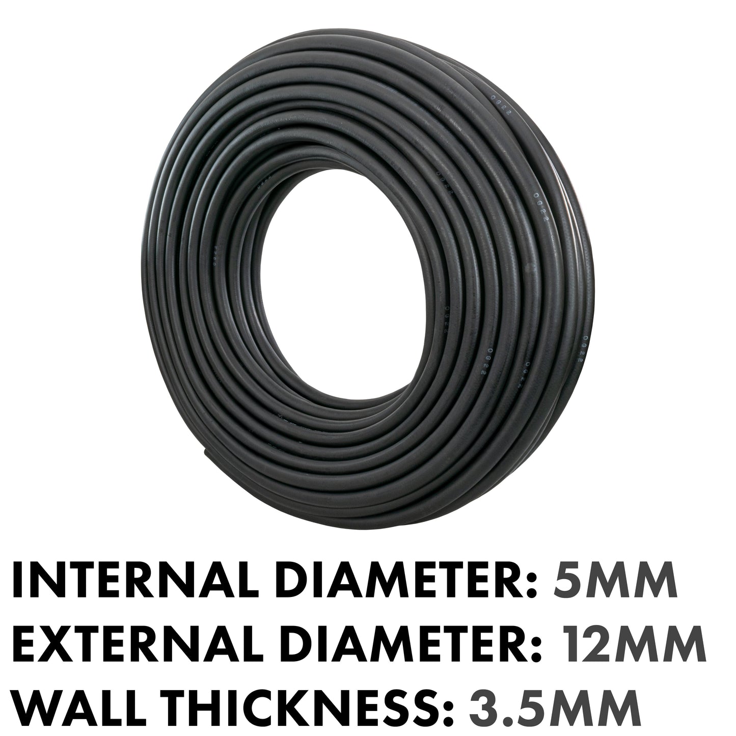 Rubber 5mm Braided Fuel, Oil Hose SAE J30 R6 for Pipe and Water Fitting