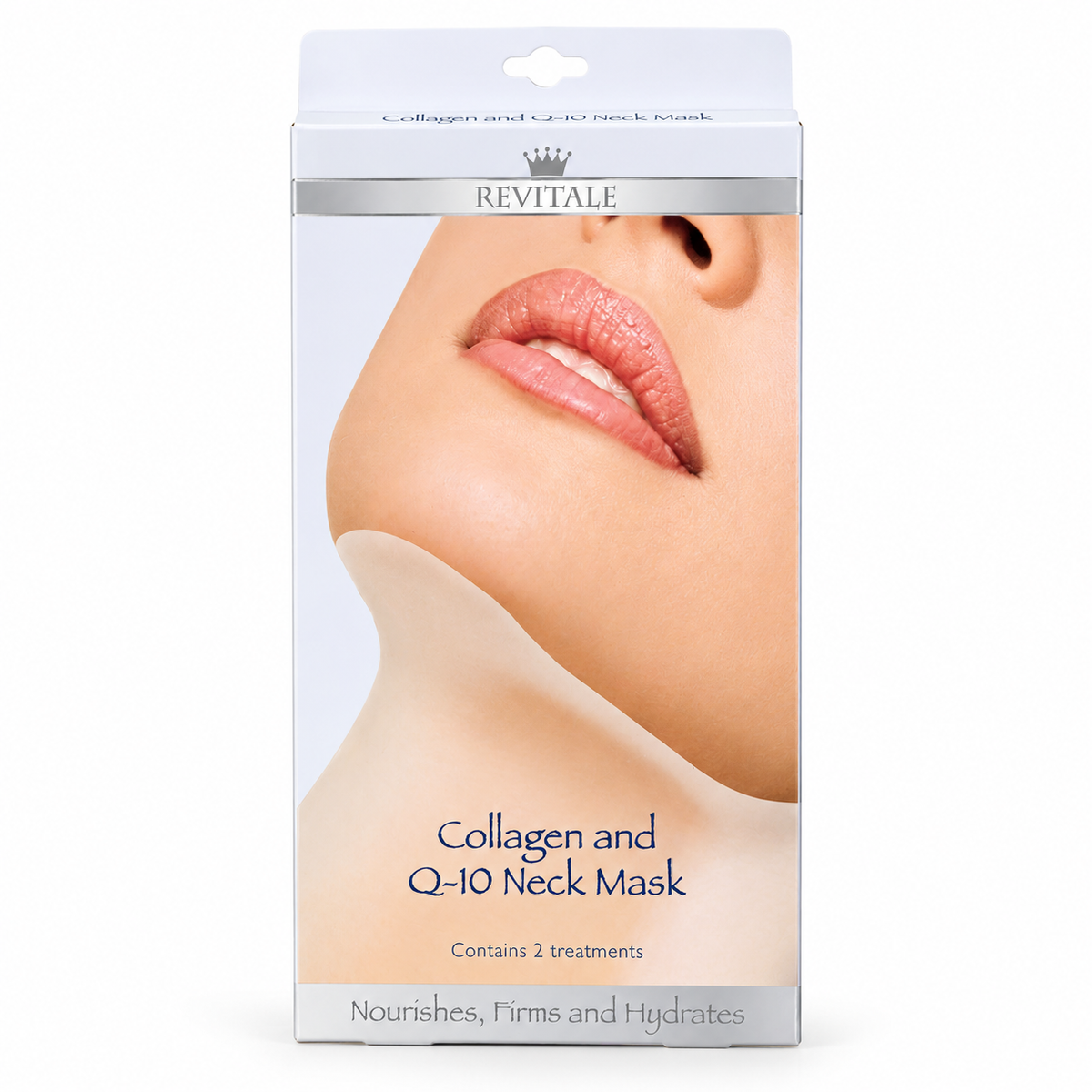 Revitale Collagen and Q-10 Neck Mask, Nourishes, Firms, Hydrates