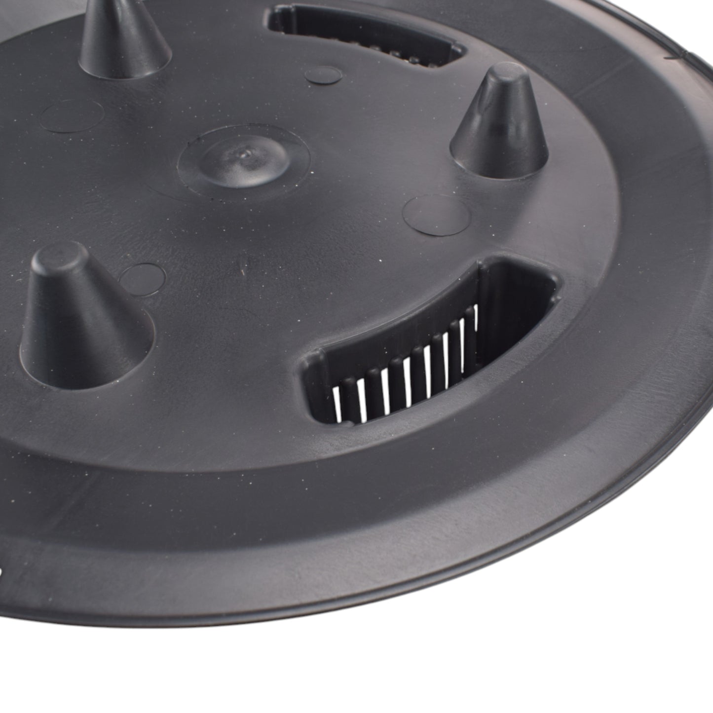 Roma Bowl Pot with Legs, Insert and Hole with Plug 330mm White