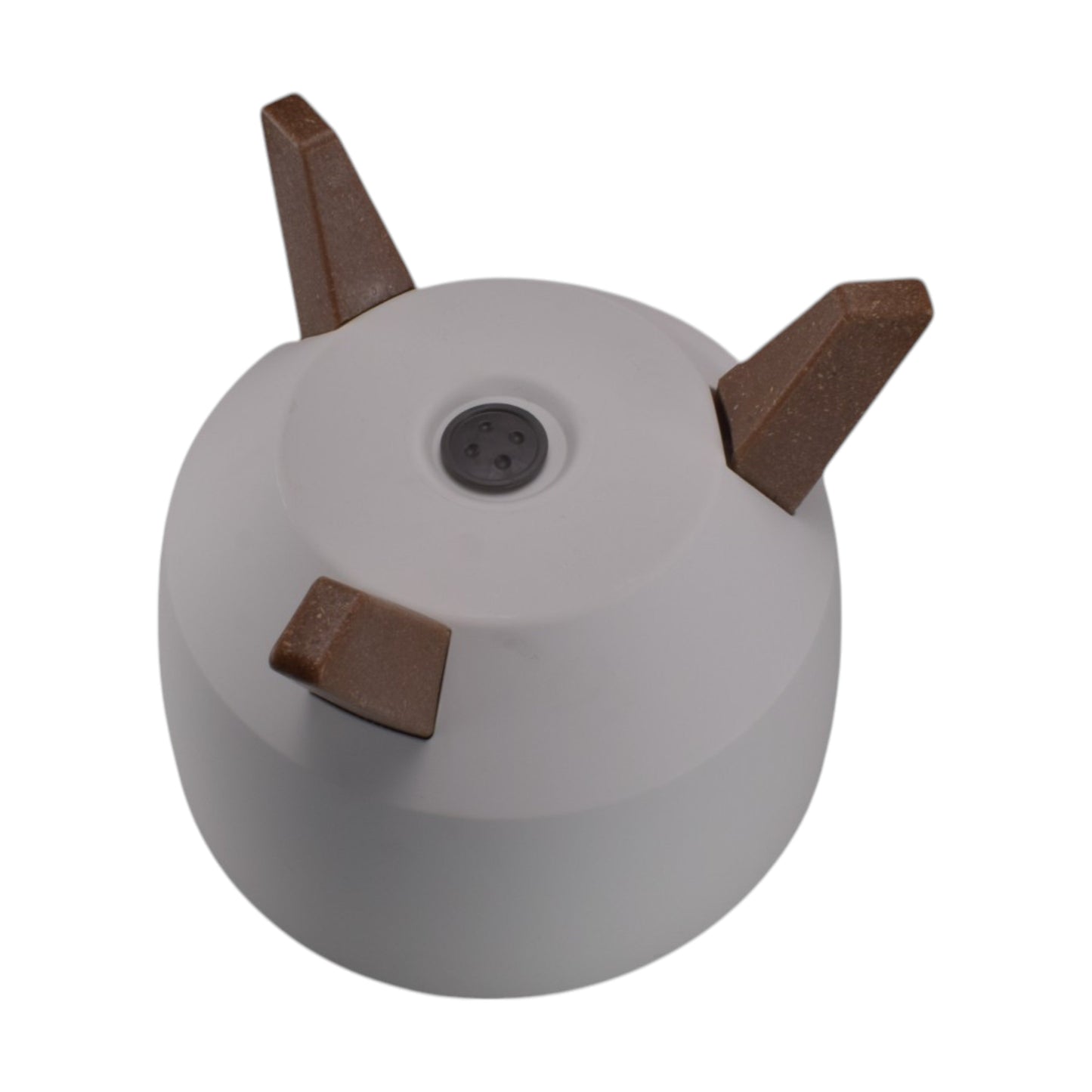 Roma Bowl Pot with Legs, Insert and Hole with Plug 330mm White