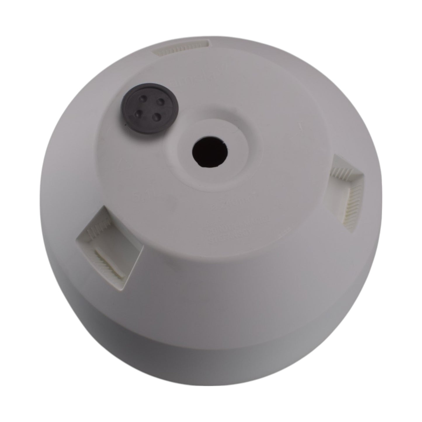 Roma Bowl Pot with Legs, Insert and Hole with Plug 330mm White