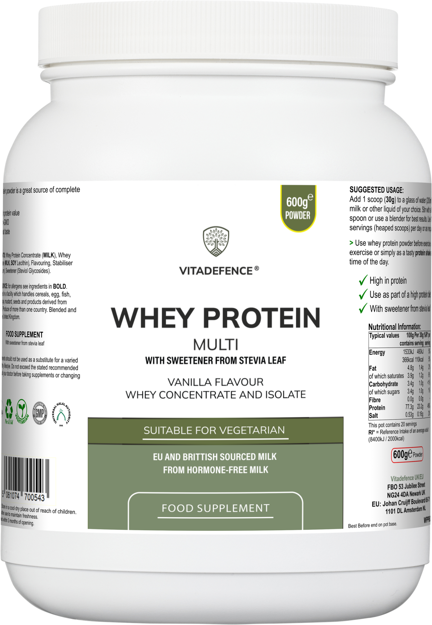 Whey Protein Multi — 600 g
