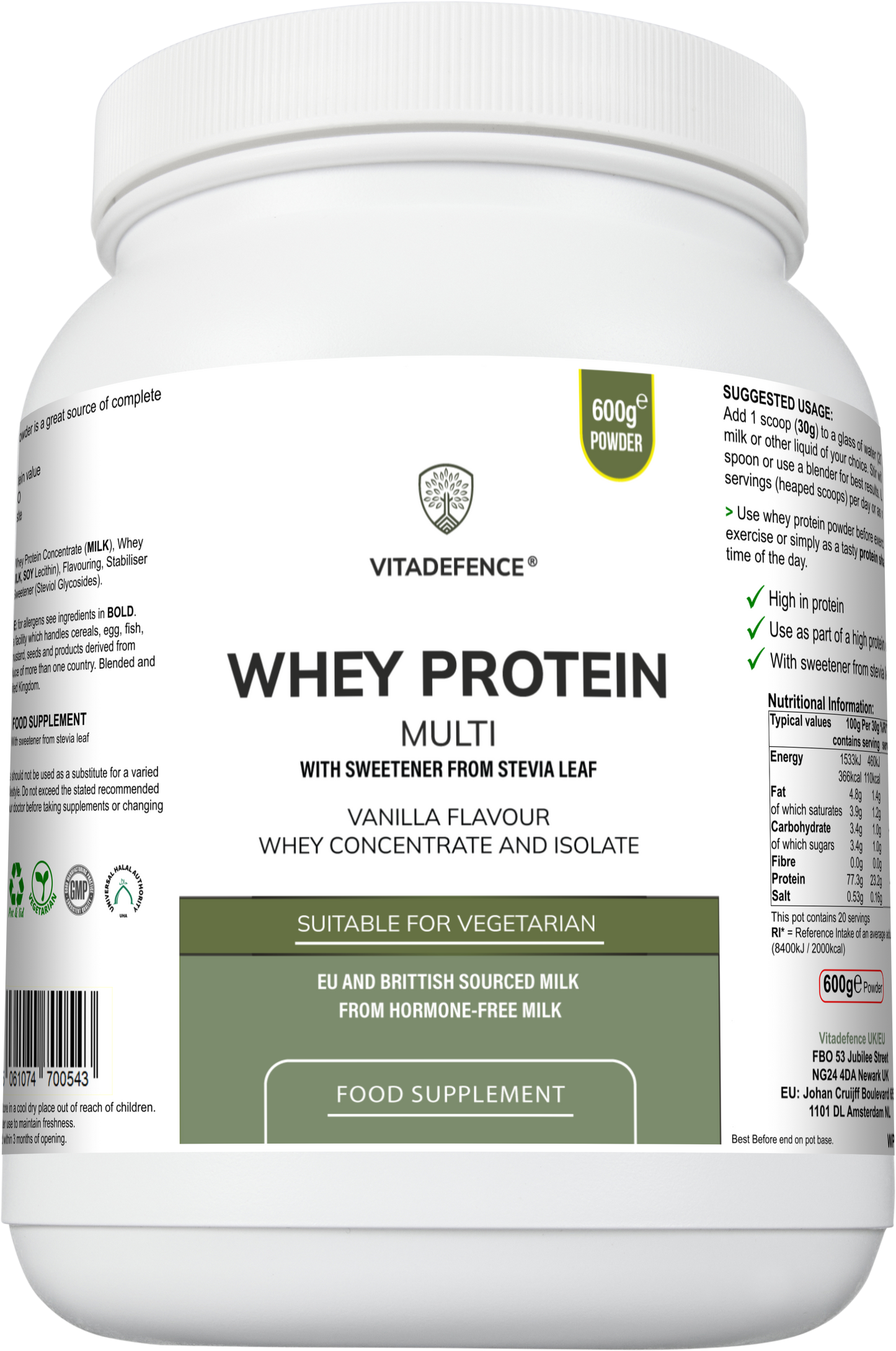 Whey Protein Multi — 600 g