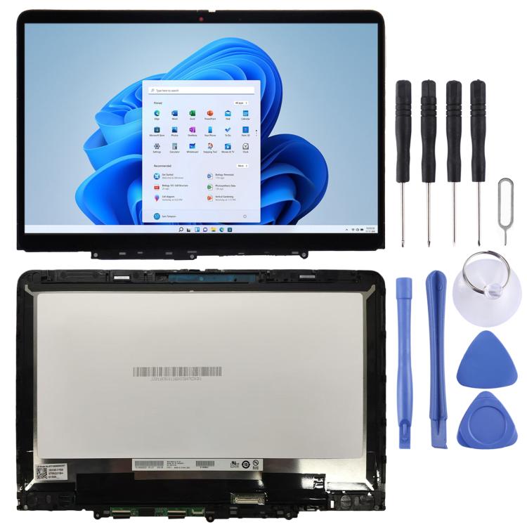 For Lenovo 300W Yoga Gen 4 82VM 82VN 1366x768 60HZ LCD Screen Digitizer Full Assembly with Frame, For Lenovo 300W Yoga Gen 4