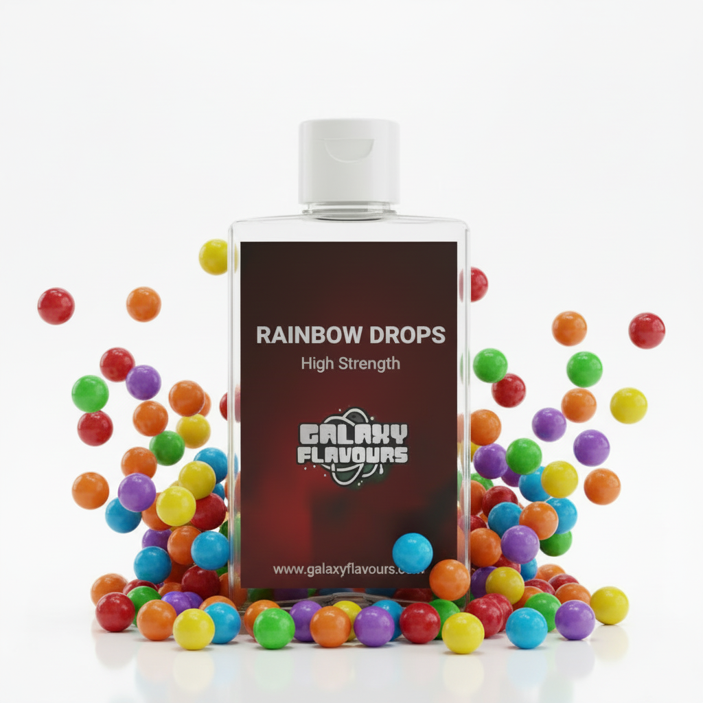 Rainbow Drops Food Flavouring - Professional High Strength - 100ml