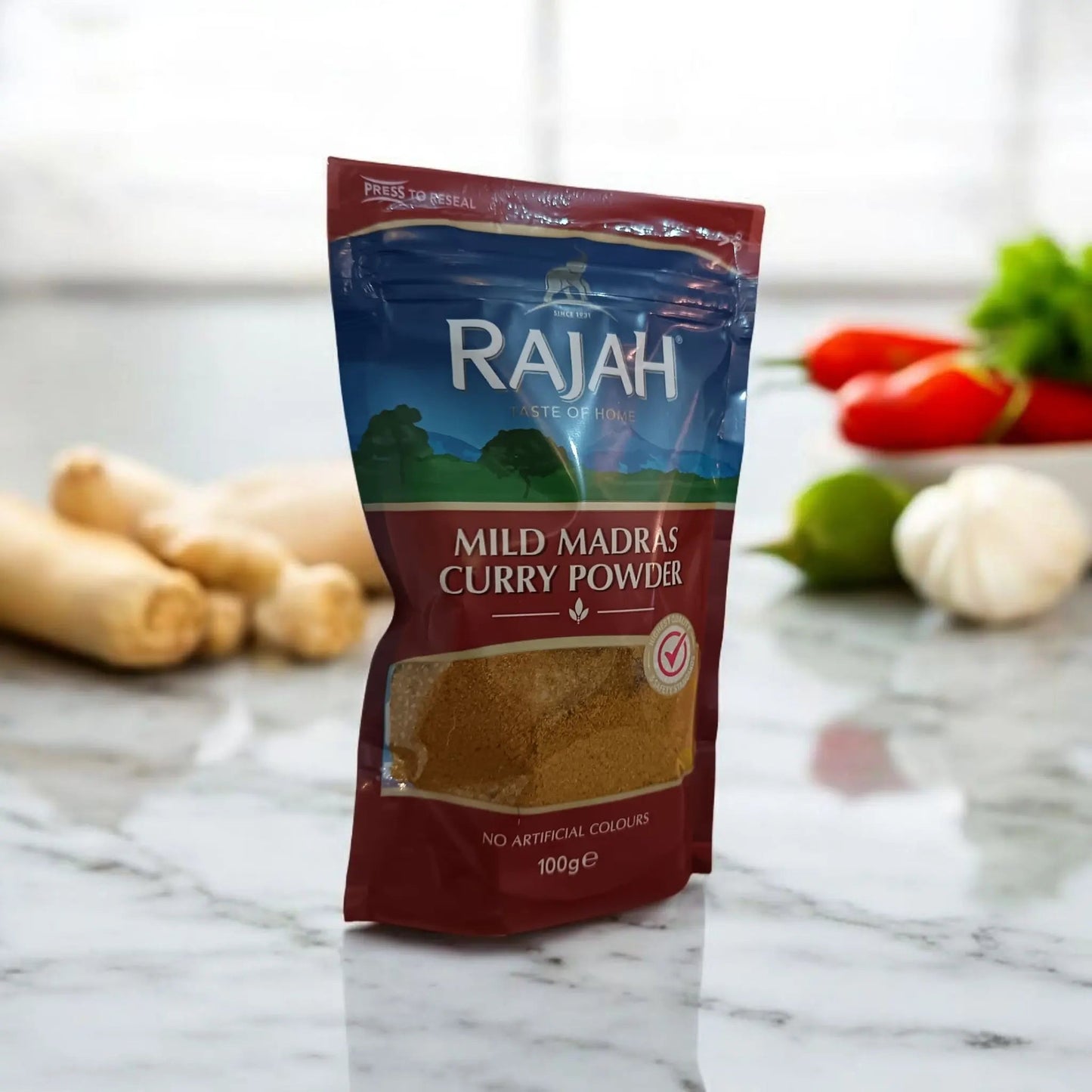 Rajah Mild Madras Curry Powder 100g