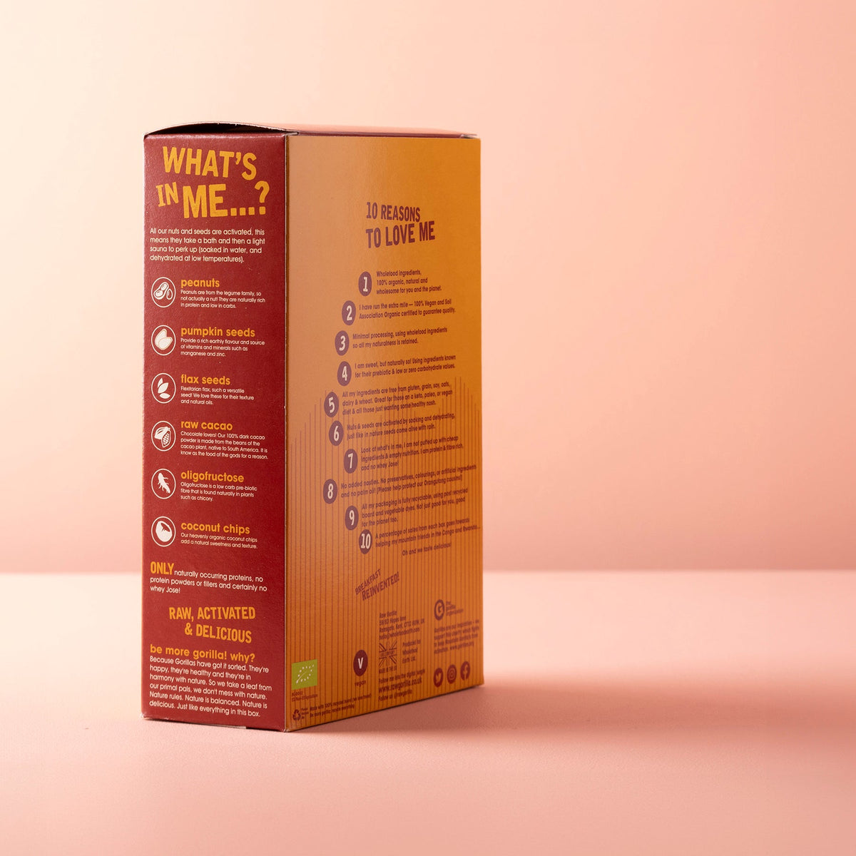 Keto Peanut Butter Chocolate Granola - 250g - RAWGORILLA