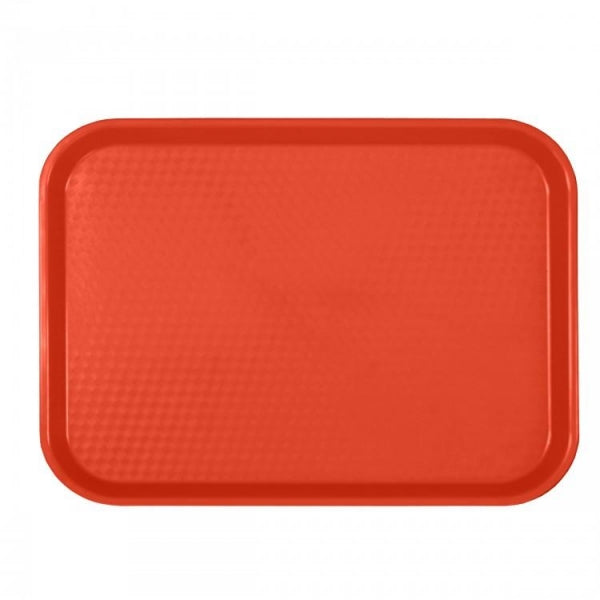 Kitchway Core Polypropylene Fast Food Tray Red Large 450mm