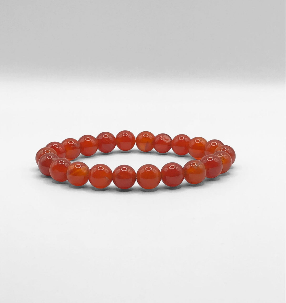 Classy Red Carnelian Strech Bracelet