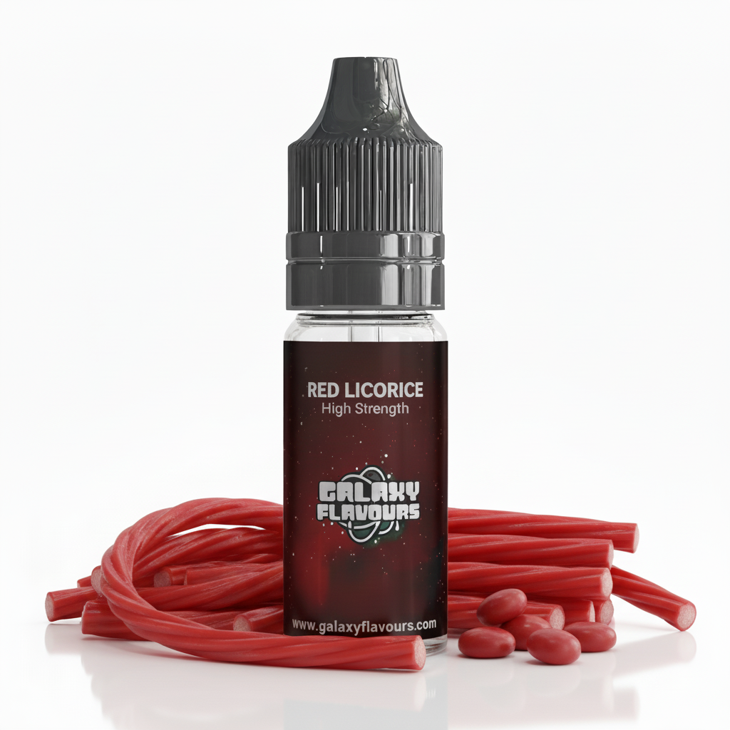 Red Liquorice Food Flavouring - Professional High Strength - 10ml
