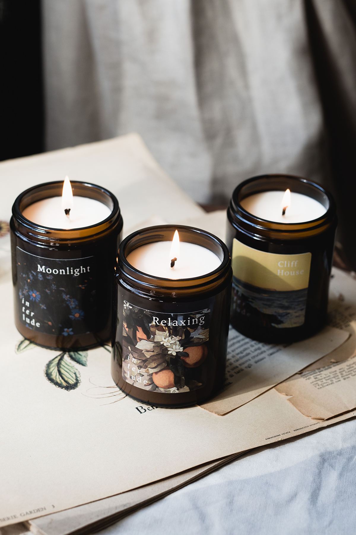 Relaxing Essential Oil Candle