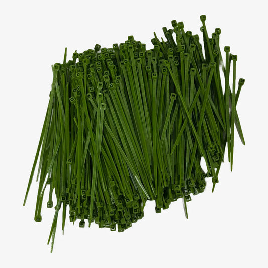 KMCS Cable Ties 500pcs - Green