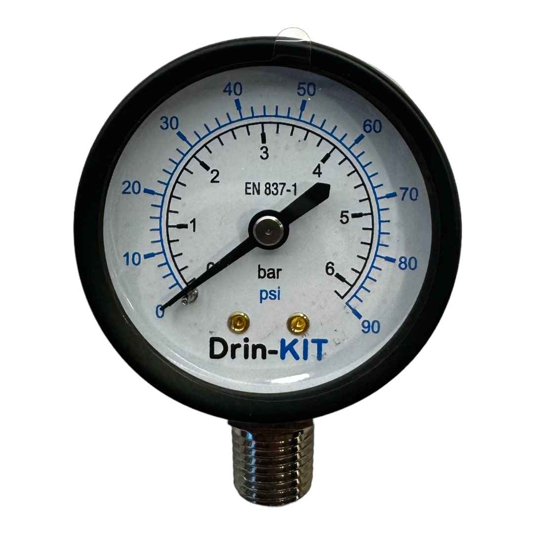 Replacement Pressure Gauge for Secondary Gas Regulator Valve SRV
