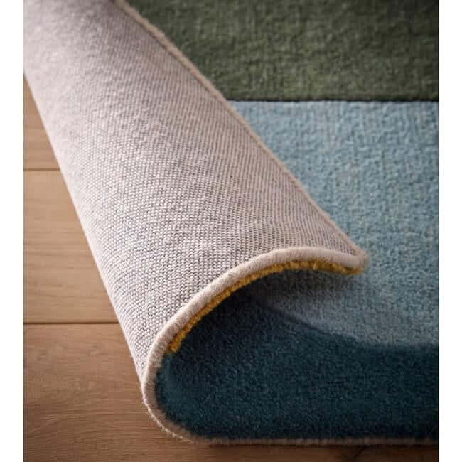 Retro Deco Rug Abstract Design