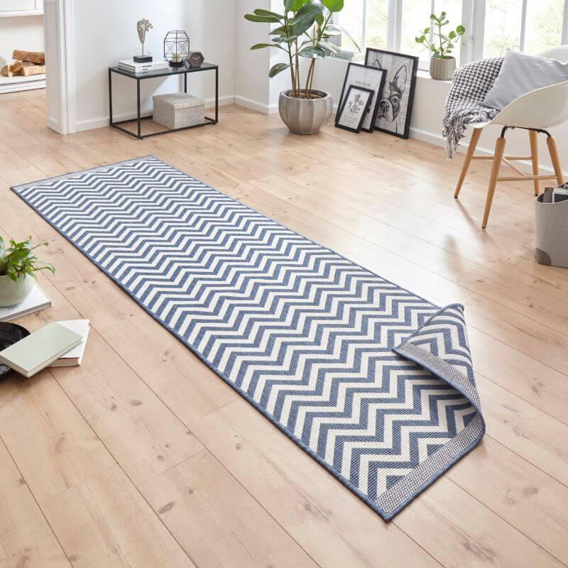 Palma Reversible Indoor-Outdoor Rug Chevron Design