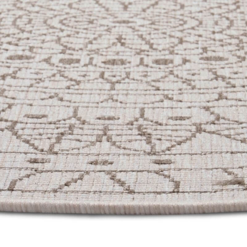 Porto Round Reversible Indoor-Outdoor Rug