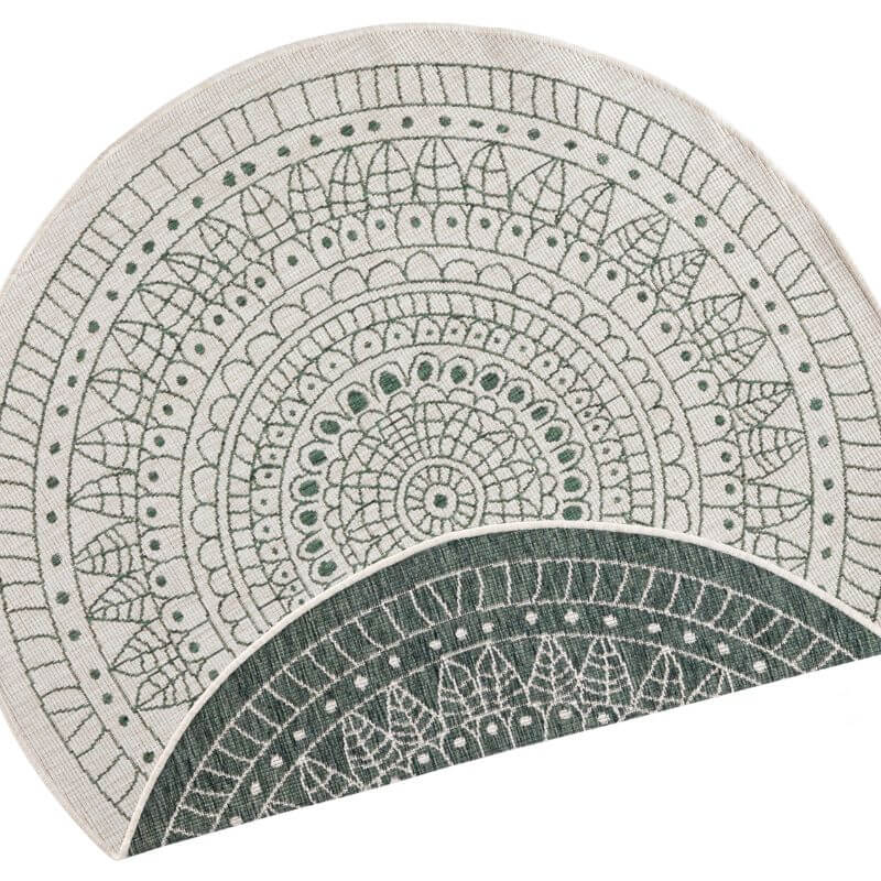 Porto Round Reversible Indoor-Outdoor Rug
