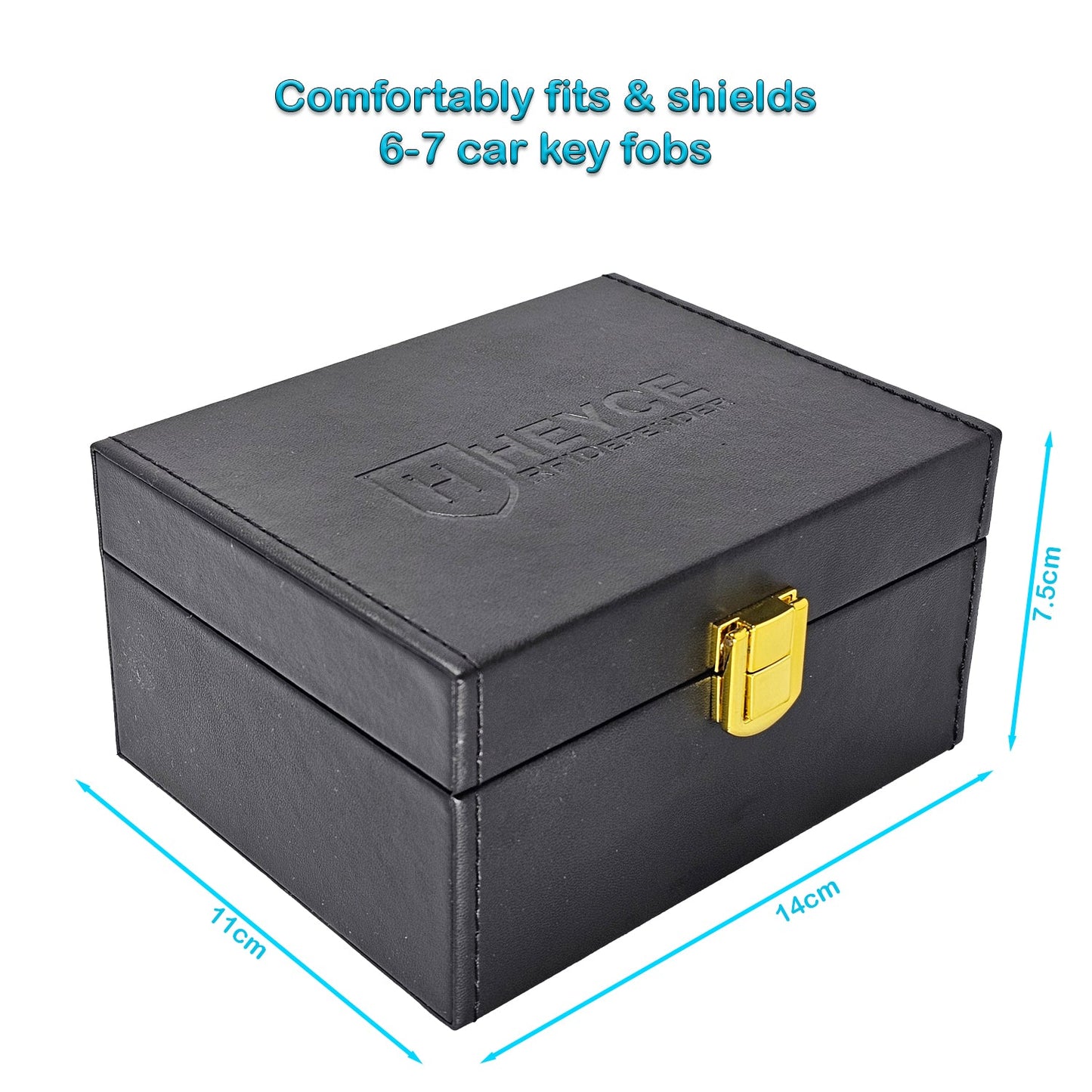 RFIDefender Faraday Box, Keyless Car Key Fob Safe Protector Box, RFID Signal Blocker Car Anti-Theft