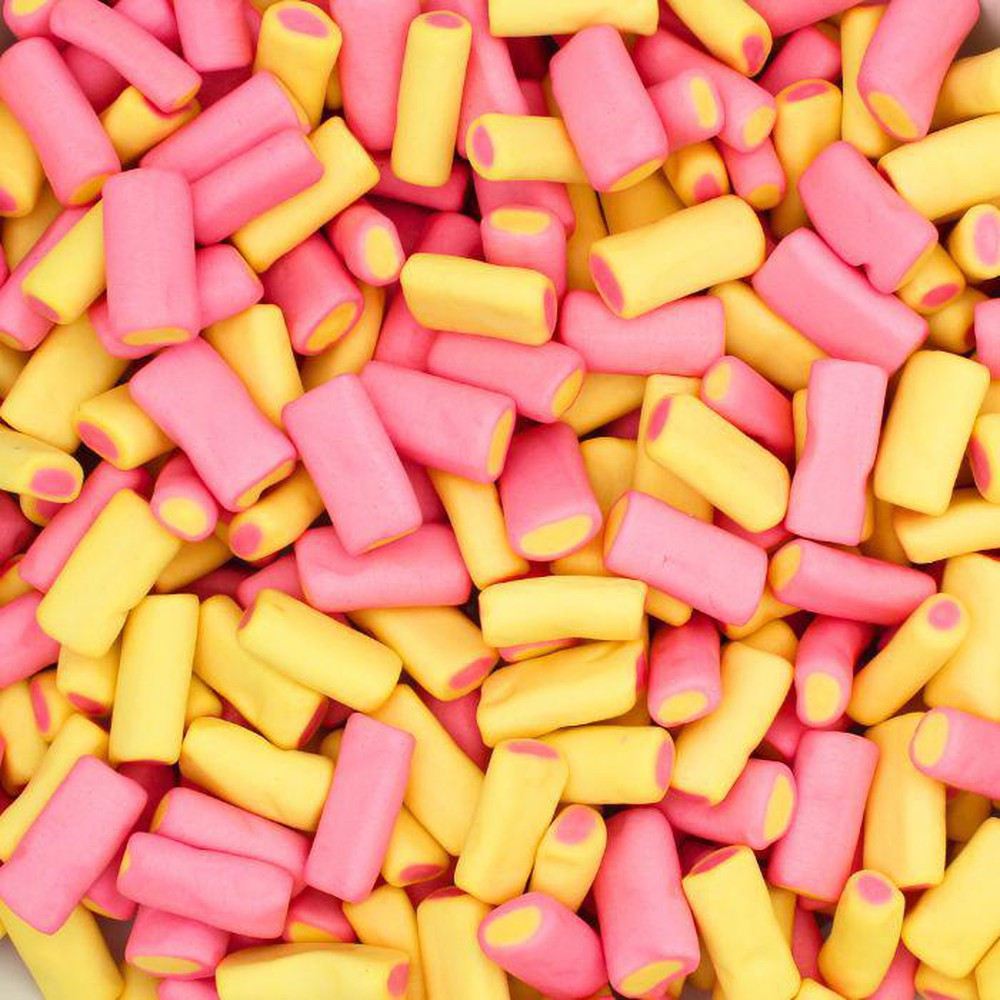 Rhubarb & Custard Foam Sweets