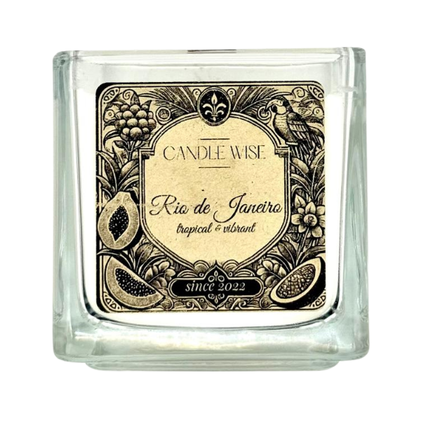 Rio de Janeiro Large Scented Candle | Tropical and Vibrant